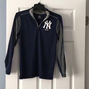 New York Yankees 3/4 zip pull over